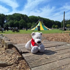 Lars on the playground