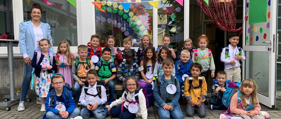Los alumnos de la clase 1b