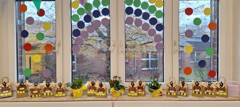 Adventskalender voor klas 1b